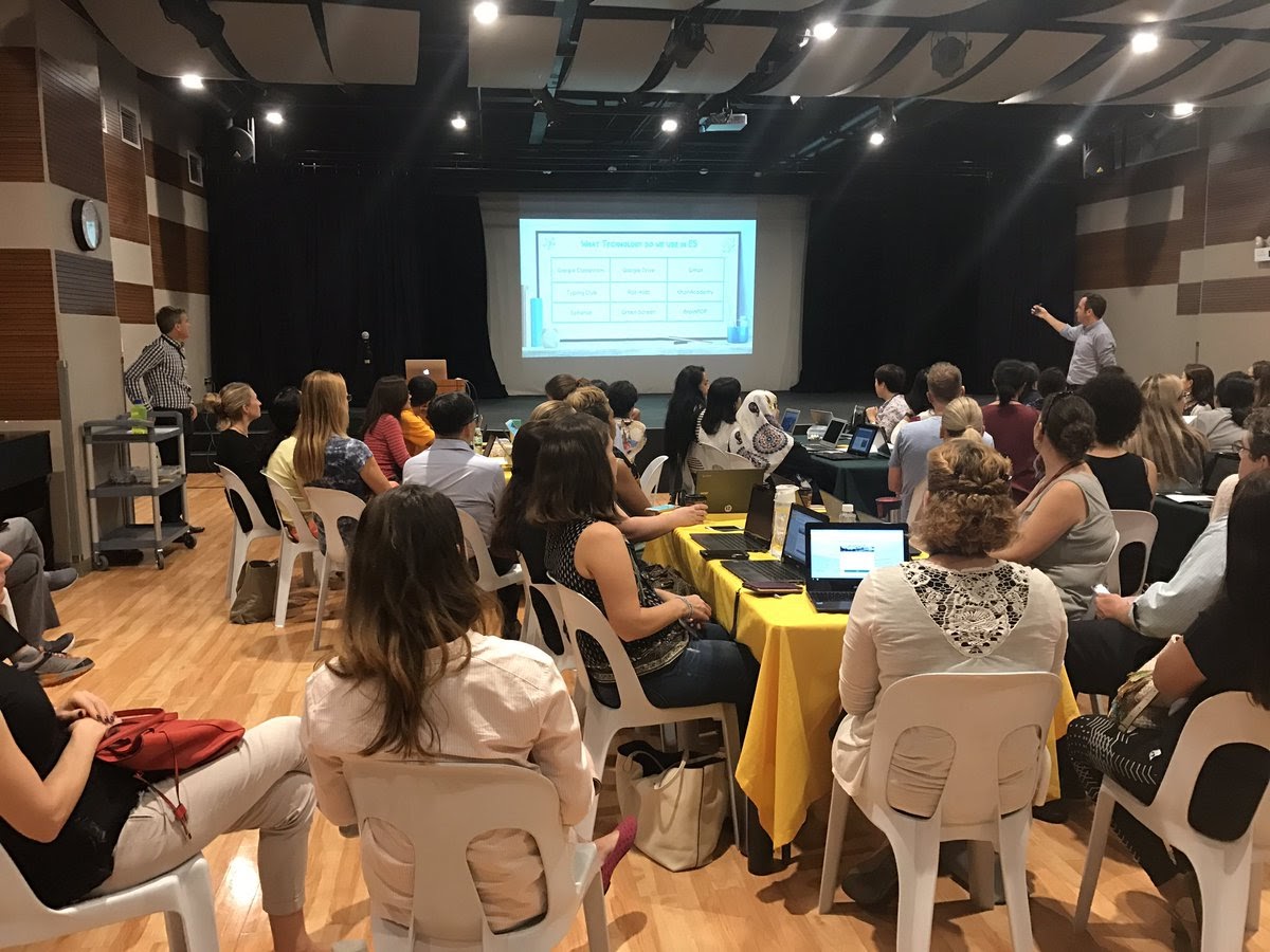 Professional development training session