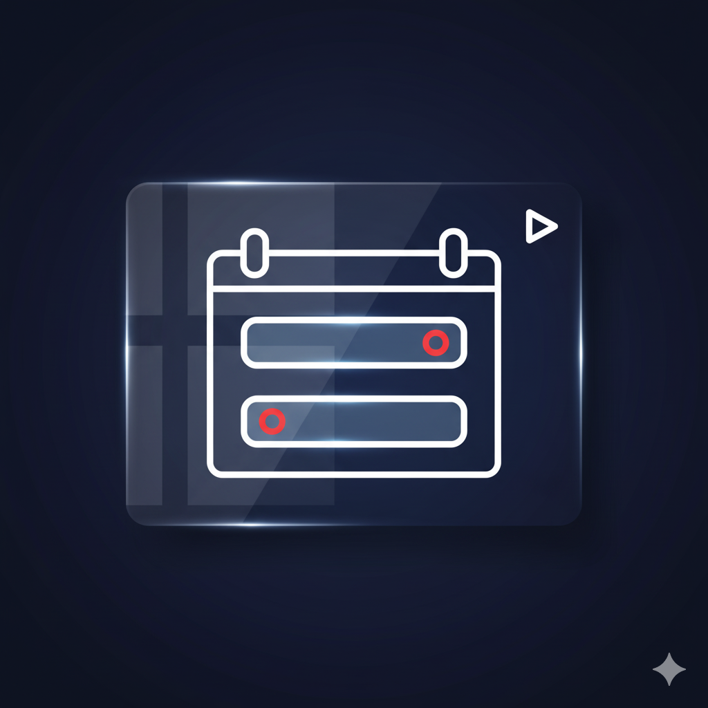 Screenshot of the Panopto automation helper scheduling view