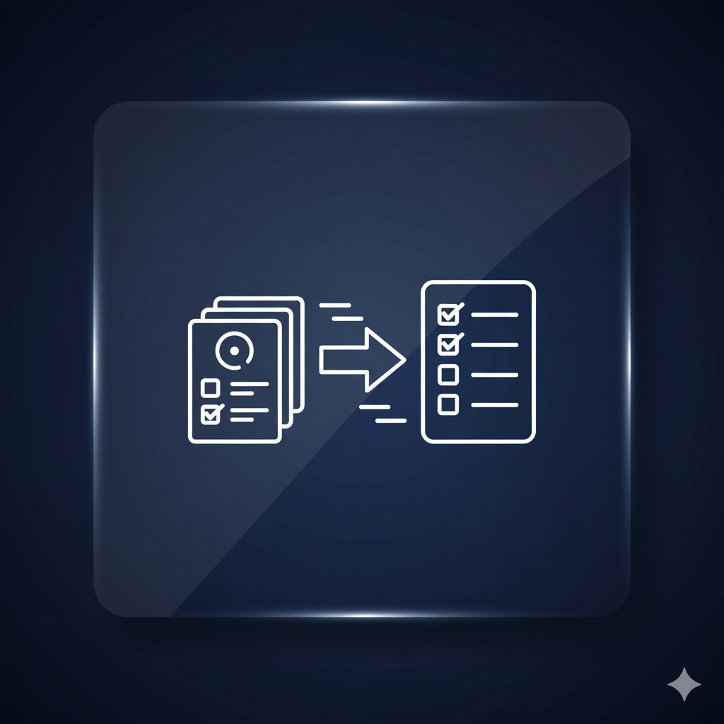 Screenshot of poll import tool showing batch upload