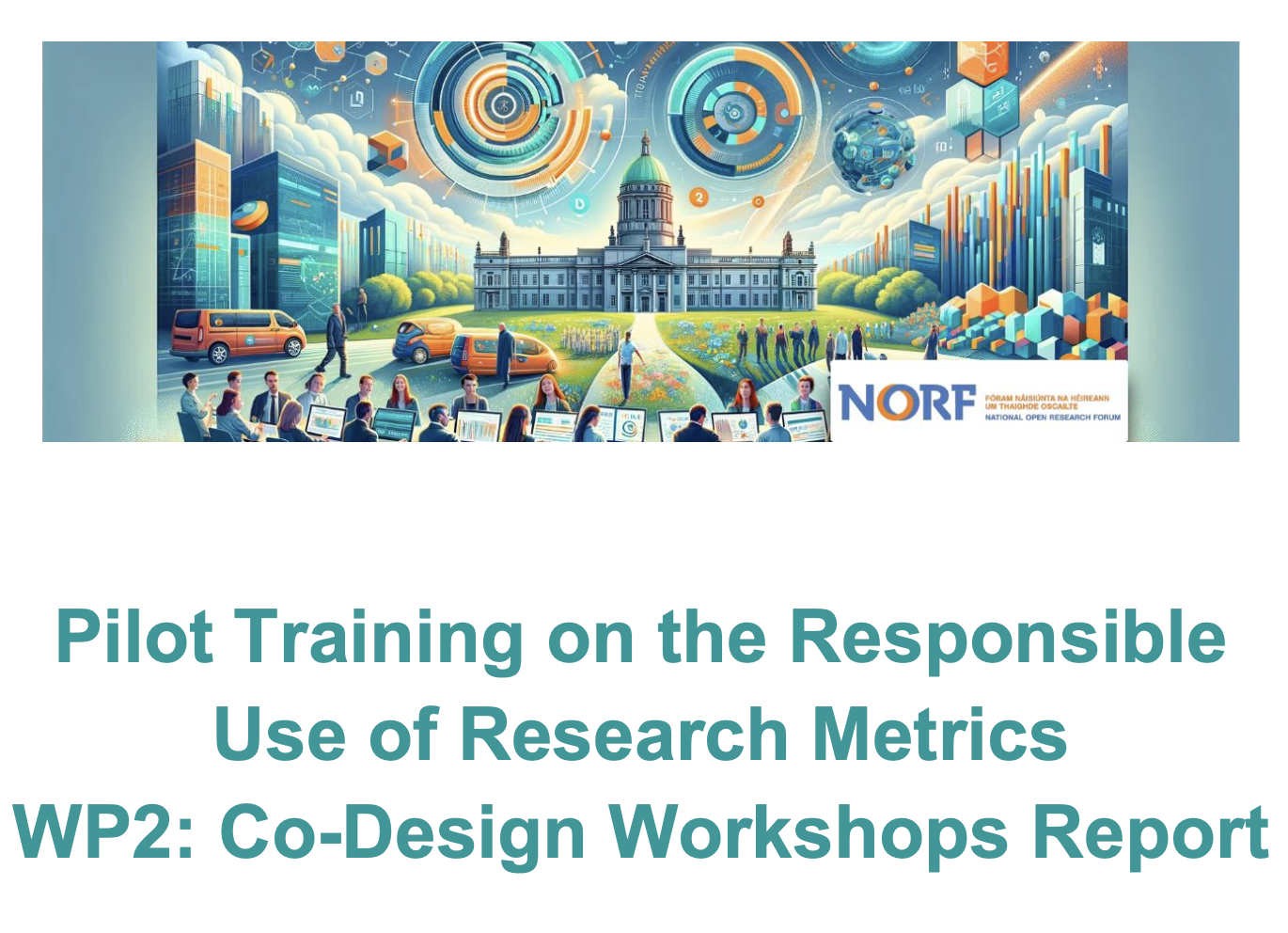 RURM co-design poster overview with charts and partner logos